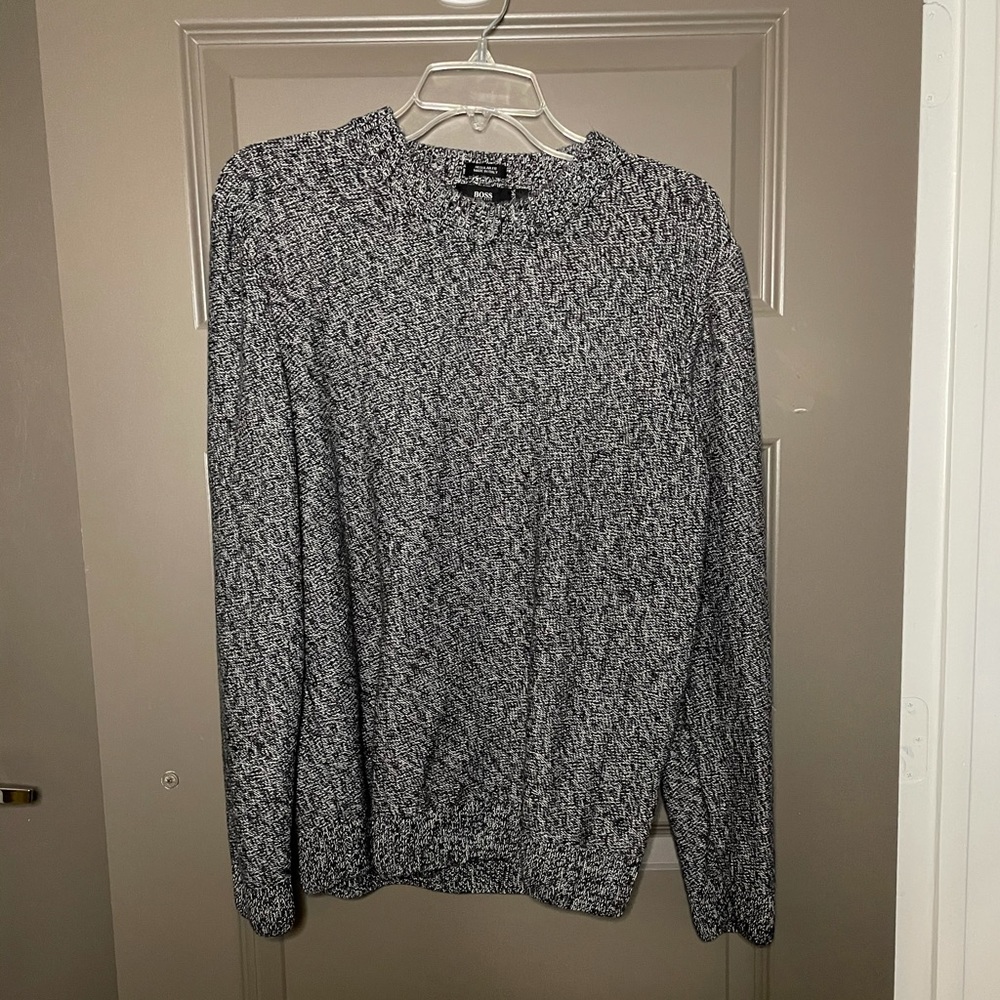 BOSS Hugo Boss Regular Fit Cotton Sweater Sz L